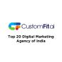 Hyderabad, Telangana, India agency The Go-To Guy! wins Ranked in Top 20 Digital Marketing Agency in India - By CustomFit.ai award